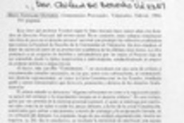 Comentarios procesales  [artículo] Hernán Enrique Valenzuela Cabello.