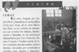 Tomás  [artículo].