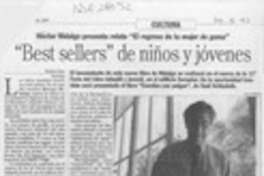 "Best sellers" de niños y jóvenes  [artículo] Sonia Lira.