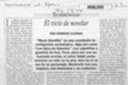 El vicio de novelar  [artículo] José Rodríguez Elizondo.