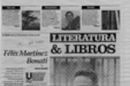 Félix Martínez Bonati  [artículo] Carlos Olivarez.