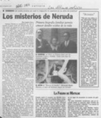 Los misterios de Neruda
