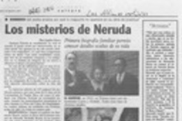 Los misterios de Neruda