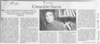 Creación sacra