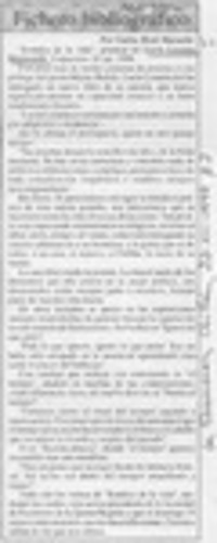 Fichero bibliográfico  [artículo] Carlos René Ibacache.