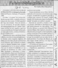 Fichero bibliográfico  [artículo] Carlos René Ibacache I.