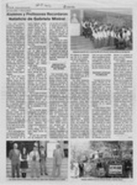 Alumnos y profesores recordaron natalicio de Gabriela Mistral  [artículo] J. O. C.