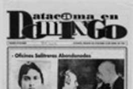 Oficinas salitreras abandonadas  [artículo].