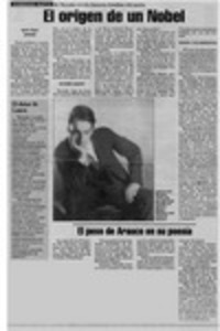 El origen de un Nobel