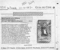 Matrimonio a la chilena  [artículo]