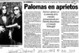 Palomas en aprietos  [artículo].