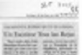 Un escritor tras las rejas  [artículo].