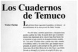 Los cuadernos de Temuco