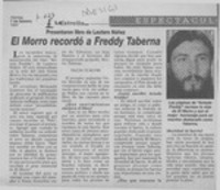 El Morro recordó a Freddy Taberna  [artículo].