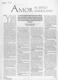 Al estilo amor americano  [artículo] Patricio Andrés Corvalán Carbone.