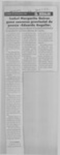 Isabel Margarita Quiroz ganó concurso provincial de poesía "Eduardo Anguita"