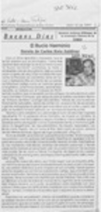 El rucio Herminio  [artículo] Hermelo Arabena Williams.