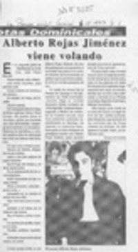 Alberto Rojas Jiménez viene volando  [artículo].