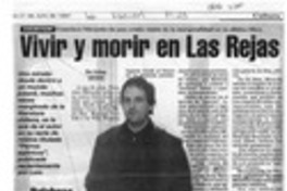 Vivir y morir en Las Rejas  [artículo] Elisa Cárdenas.