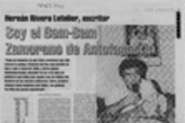 Soy el Bam-Bam Zamorano de Antofagasta  [artículo] Patricio Riveros Olavarría.