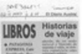 Historias de viaje  [artículo] Jaime Otazo.