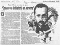 "Conozco a la historia en persona"  [artículo] Marcela Ramos.