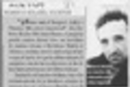 Roberto Bolaño, escritor  [artículo].