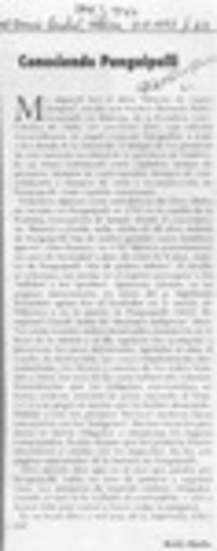 Conociendo Panguipulli  [artículo] Ruth Ojeda.