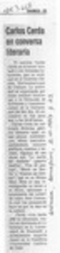 Carlos Cerda en conversa literaria  [artículo].