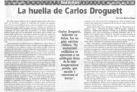 La huella de Carlos Droguett