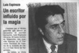 Un escritor influido por la magia