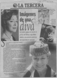 Imágenes de una diva  [artículo] Leopoldo Pulgar I.