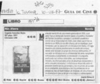 Más afuera  [artículo] Andrés Gómez B.