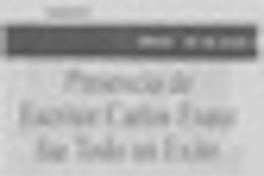 Presencia de escritor Carlos Franz fue todo un éxito