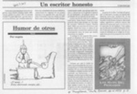 Un escritor honesto