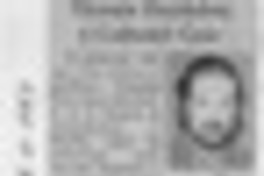 Vicente Huidobro y Cedomil Goic