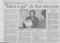 "Sabor a gol" de fina selección  [artículo].