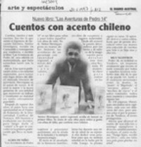 Cuentos con acento chileno  [artículo].