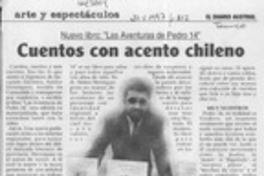 Cuentos con acento chileno  [artículo].