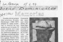 Memorias  [artículo].