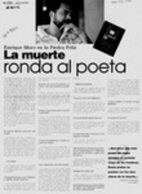 La muerte ronda al poeta