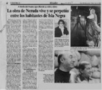 La Obra de Neruda vive y se perpetúa entre los habitantes de Isla Negra