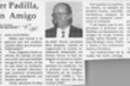 Don Aner Padilla, un gran amigo