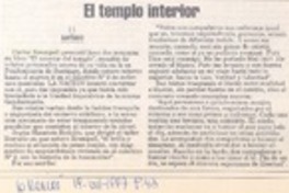 El templo interior