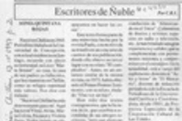 Sonia Quintana Rojas  [artículo] C. R. I.