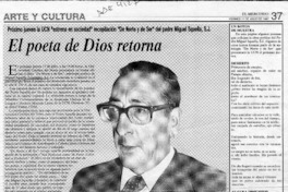 El poeta de Dios retorna  [artículo].