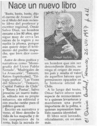 Nace un nuevo libro  [artículo].