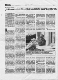 Desatacamos más "Exitos" deportivos, que a nuestros creadores notables