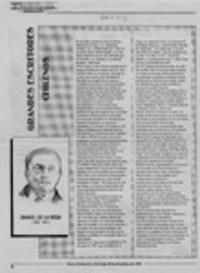 Grandes escritores chilenos  [artículo].