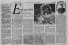 Evocación necesaria